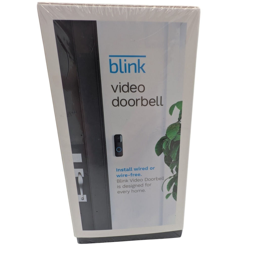 Blink Video Doorbell HD Security System, Wireless or Wired, Two-Way Audio, New - Picture 2 of 4